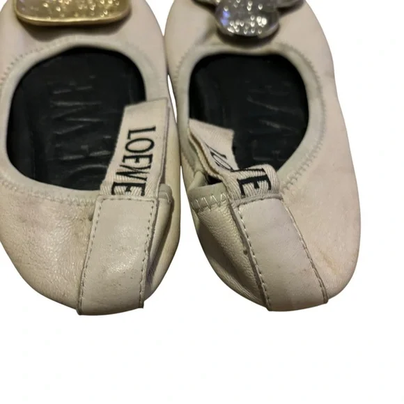 Loewe leather ballet flats Medallion Share - Picture 7 of 10